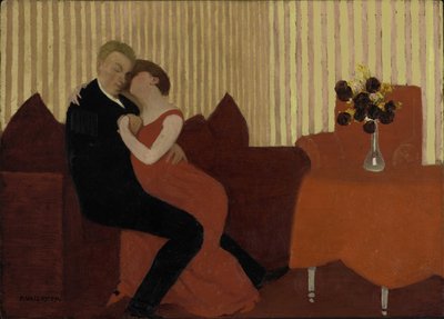 La Mentira, 1897 de Felix Edouard Vallotton