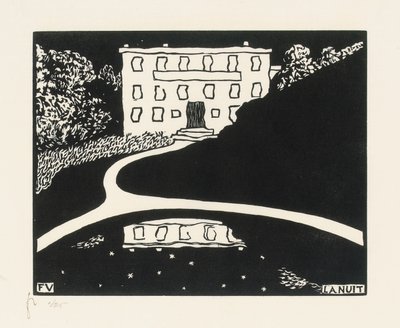 La Noche de Felix Edouard Vallotton