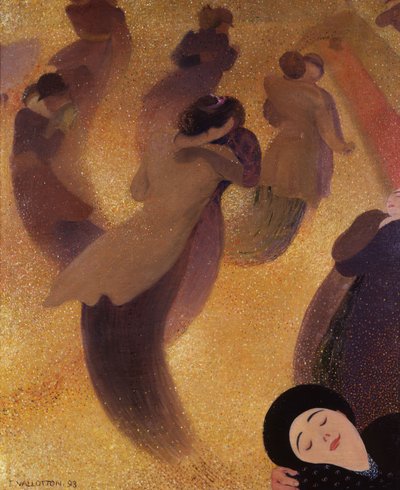 El vals La Valse de Felix Edouard Vallotton