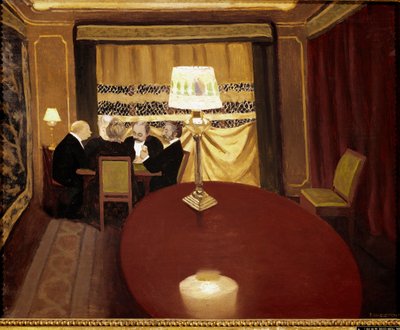 El juego de póker de Felix Edouard Vallotton
