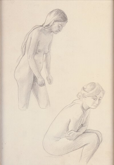 Dos desnudos de Felix Edouard Vallotton