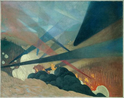 Primera Guerra Mundial: Verdún de Felix Edouard Vallotton