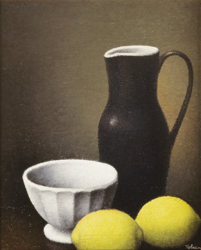 Cuenco y limones de Felix Elie Tobeen