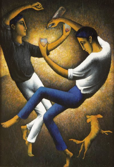 Los Dos Vascos, c.1912 de Felix Elie Tobeen