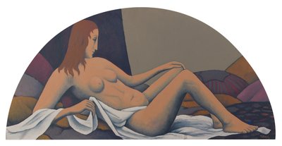 Desnudo Reclinado de Felix Elie Tobeen