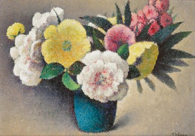 Naturaleza Muerta con Flores de Felix Elie Tobeen