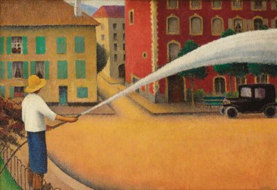El rociador, c.1925 de Felix Elie Tobeen