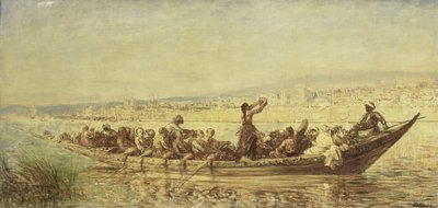 Remeros moros en Constantinopla de Felix Francois Georges Philibert Ziem