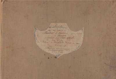 Álbum de 107 dibujos preparatorios para ilustrar la Historia de Inglaterra de David Hume de Felix Henri Emmanuel Philippoteaux