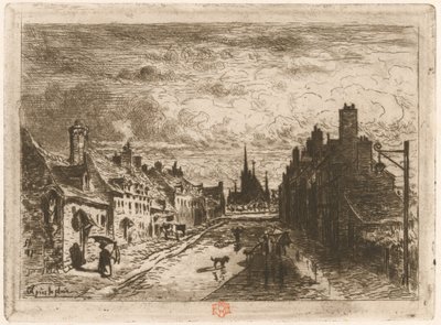 Après la pluie, 1873 o 1874 reeditado 1877 de Felix Hilaire Buhot