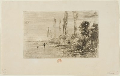 Mañana de otoño de Felix Hilaire Buhot