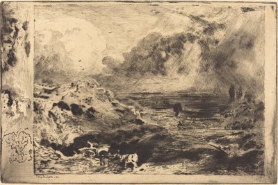 La Tormenta de Felix Hilaire Buhot