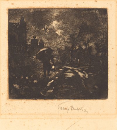 La ronda de noche de Felix Hilaire Buhot