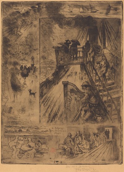 La travesía de Felix Hilaire Buhot
