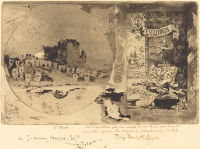 El castillo de los búhos de Felix Hilaire Buhot