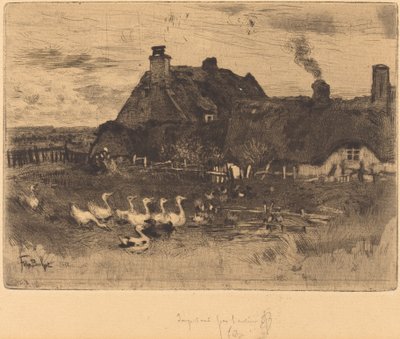 Les Petites Chaumières de Felix Hilaire Buhot