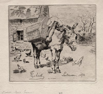 La mula, Marie-Jeanne de Felix Hilaire Buhot