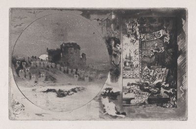 El castillo del búho de Felix Hilaire Buhot