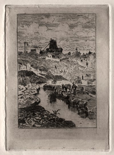El pozo de la colina de Cailles de Felix Hilaire Buhot