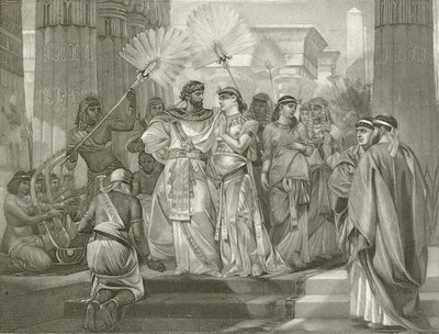 Antonio y Cleopatra. Acto I, Escena I de Felix Octavius Carr Darley