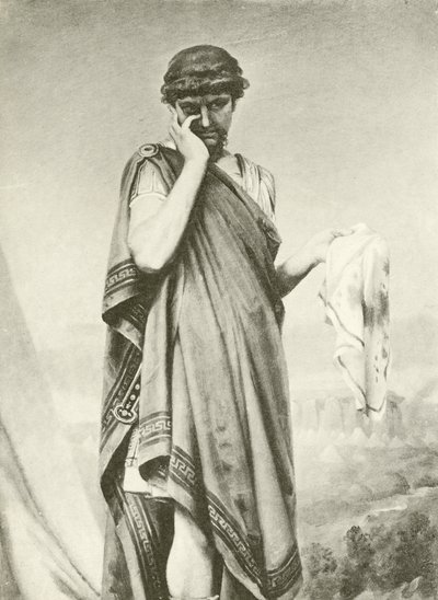 Cymbeline. Acto V-Escena I (gravura) de Felix Octavius Carr Darley