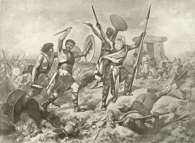 Cimbelino. Acto V, Escena II de Felix Octavius Carr Darley