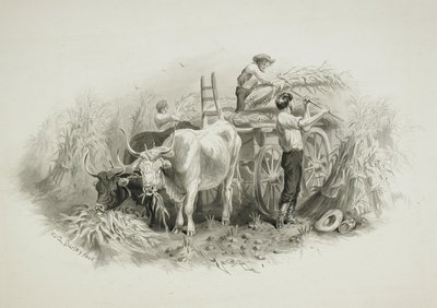 Escena de henificación de Felix Octavius Carr Darley