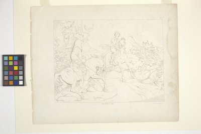 Ilustraciones de La leyenda de Sleepy Hollow, Lámina 5 (litografía) de Felix Octavius Carr Darley