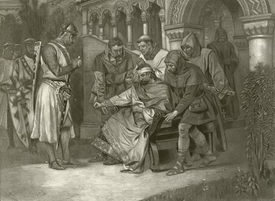 Rey Juan. Acto V, Escena VII de Felix Octavius Carr Darley