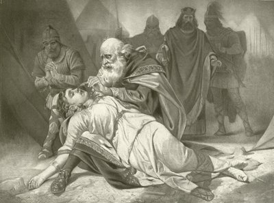 Rey Lear. Acto V, Escena III de Felix Octavius Carr Darley