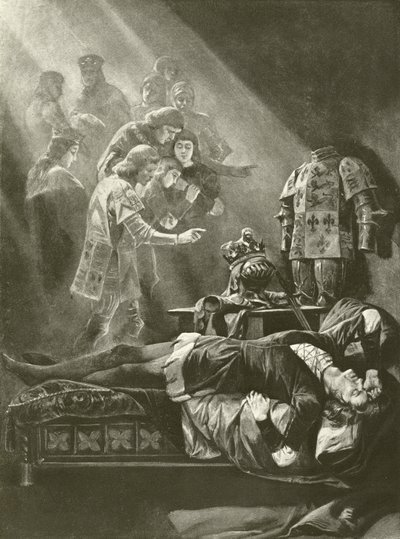 Rey Ricardo III. Acto V, Escena III de Felix Octavius Carr Darley