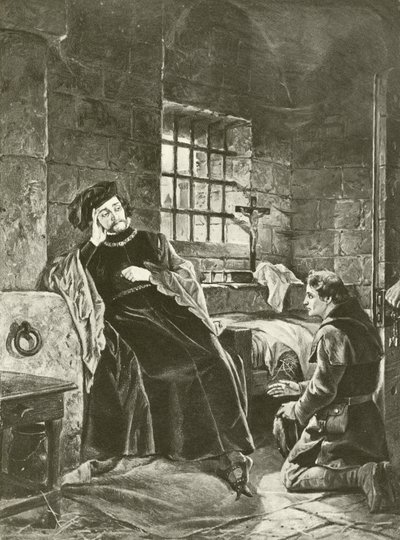 Rey Ricardo II. Acto V, Escena V de Felix Octavius Carr Darley