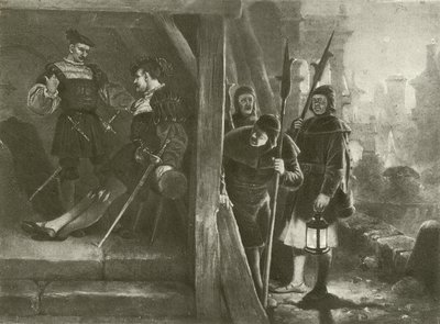 Mucho ruido y pocas nueces. Acto III-Escena III de Felix Octavius Carr Darley