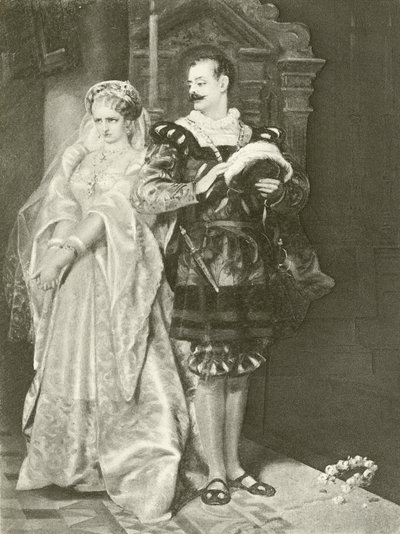 Mucho ruido y pocas nueces. Acto IV-Escena I de Felix Octavius Carr Darley