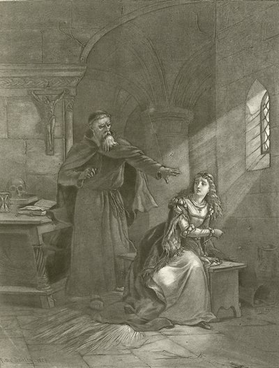 Romeo y Julieta. Acto V, Escena III de Felix Octavius Carr Darley
