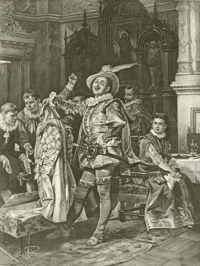 La fierecilla domada. Acto IV, Escena III de Felix Octavius Carr Darley