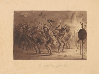 La Danza del Cuero Cabelludo de los Sioux de Felix Octavius Carr Darley
