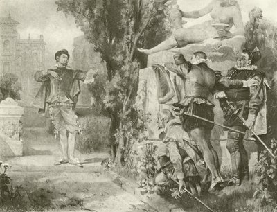 Noche de Reyes. Acto I, Escena V de Felix Octavius Carr Darley
