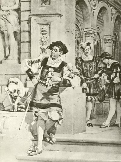 Dos caballeros de Verona. Acto IV, Escena IV de Felix Octavius Carr Darley
