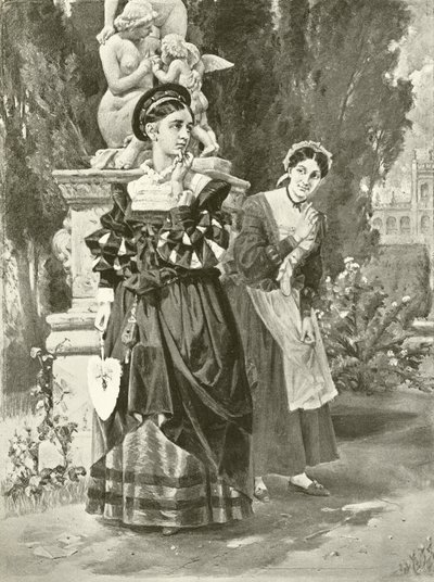 Dos Caballeros de Verona. Acto I, Escena II de Felix Octavius Carr Darley