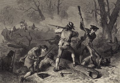 Conflicto con los indios en las fronteras del suroeste de Felix Octavius Carr after Darley
