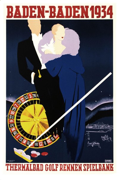 Baden-Baden 1934, 1934 de Felix Rinne
