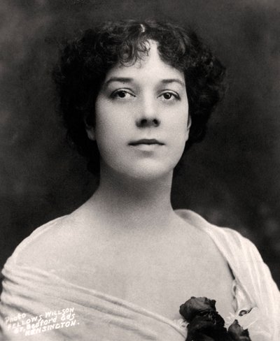 Clara Ellen Butt 1872-1936, contralto inglesa, principios del siglo XX de Fellows Willson
