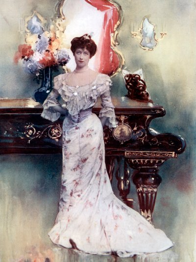 Ellis Jeffreys en El Sacramento de Judas, c. 1902 de Fellows Willson