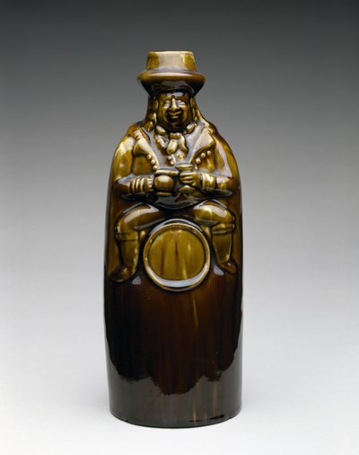 Frasco o botella de barril Toby de Fenton and Co. Lyman