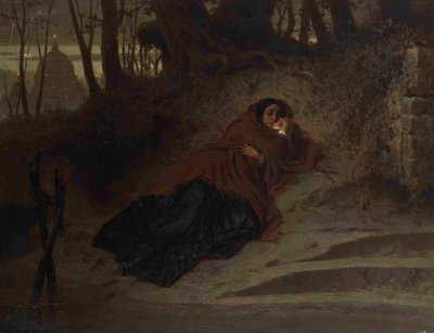 Abandonado. El Vaticano y el pecado, 1872 de Feodor Andreyevich Bronnikov