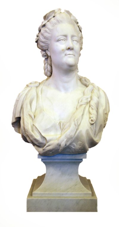 Busto de Catalina la Grande, Emperatriz de Rusia, 1786 de Feodosy Shchedrin