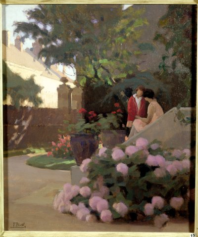 Un rincón del jardín de Ferdinand Achille Lucien Bivel
