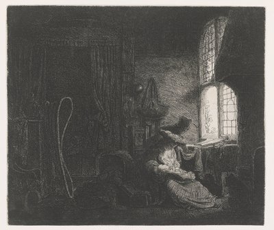 La (Santa) Familia en una habitación de Ferdinand Bol