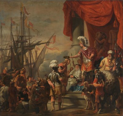 Eneas en la Corte de Latino
Eneas corona a Cloanthus de Ferdinand Bol
